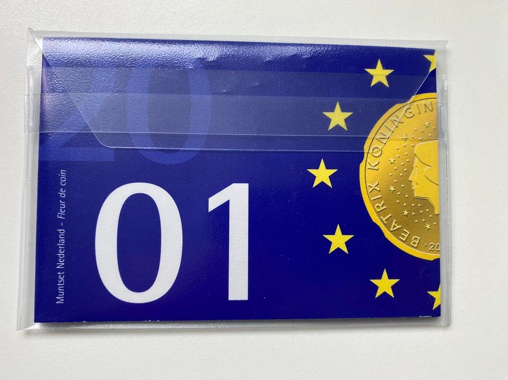 Muntset nederland 2001, Ophalen of Verzenden, Koningin Beatrix, Overige waardes