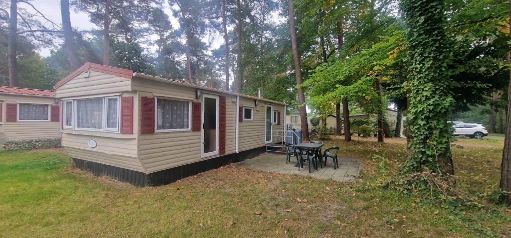 EuroParcs Zilverstrand Te koop stacaravan België Chalet, Caravans en Kamperen, Stacaravans, Tot en met 4