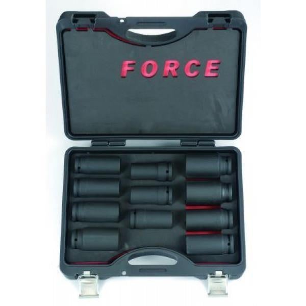 Krachtdoppenset 3/4" voor vrachtwagens 11-delig Force, Auto diversen, Autogereedschap, Ophalen of Verzenden, Nieuw
