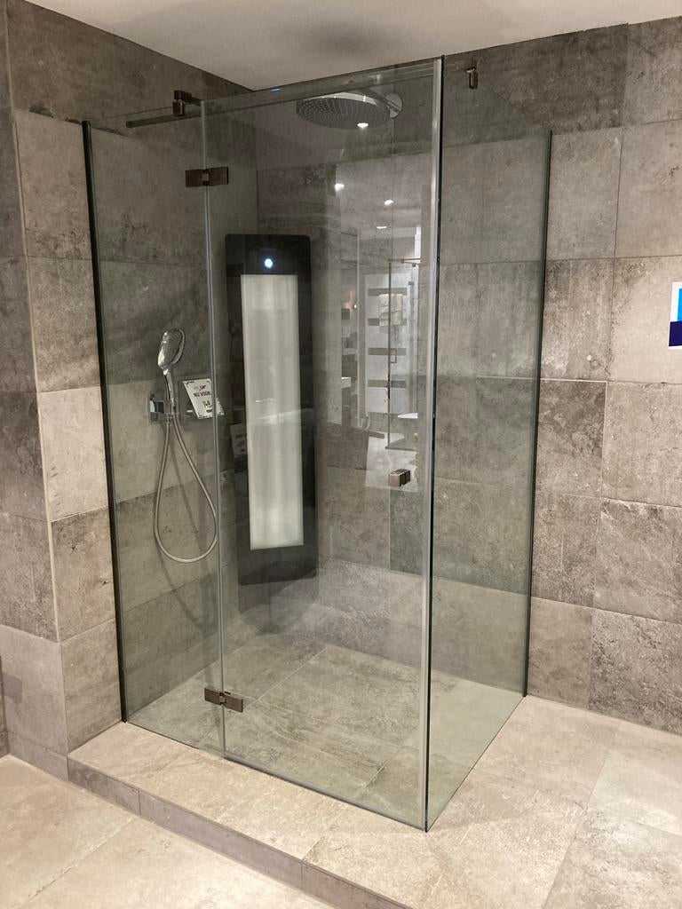Ben Vivid Douchecabine 120x90 Gunmetal, Doe-het-zelf en Verbouw, Sanitair, Nieuw, Douche, Glas, Ophalen