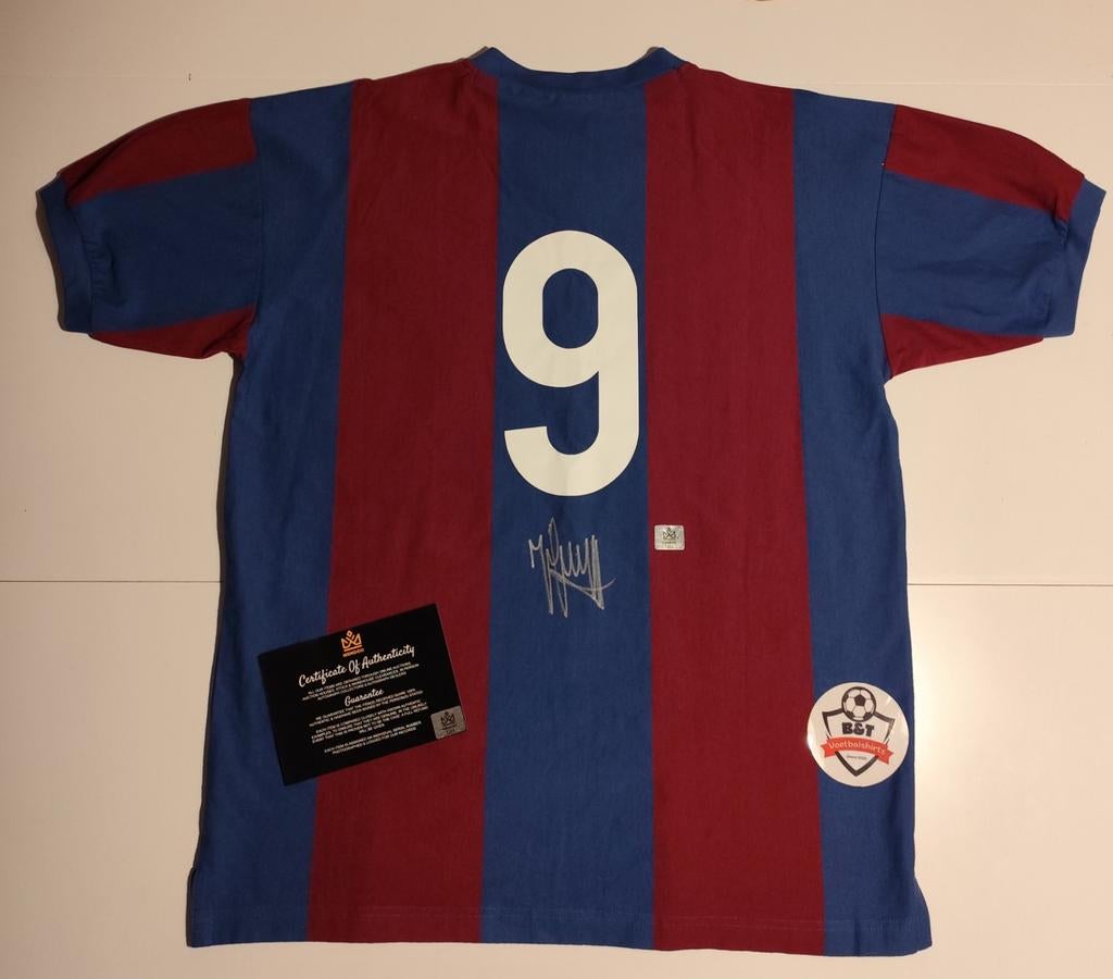 Gesigneerd voetbalshirt Johan Cruijff, Verzamelen, Sportartikelen en Voetbal, Buitenlandse clubs, Shirt, Verzenden, .