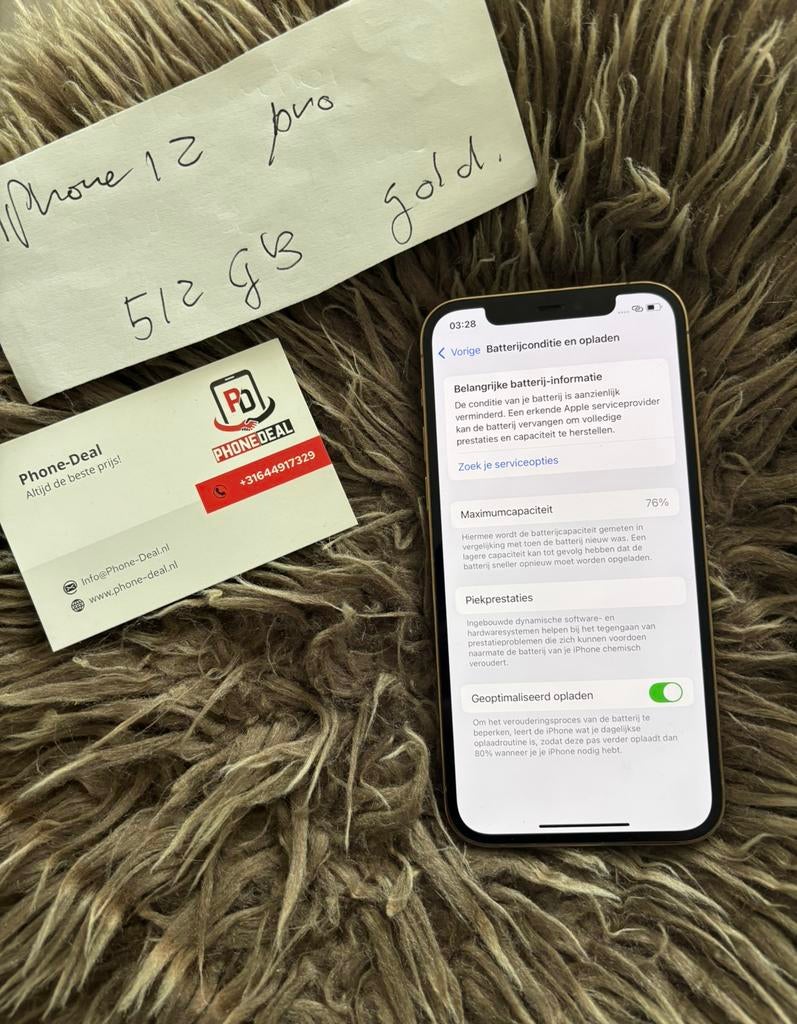 Iphone 12 pro 512 gb Garantie + Factuur, Telecommunicatie, Mobiele telefoons | Apple iPhone, 512 GB, Apple, Blauw, Gebruikt