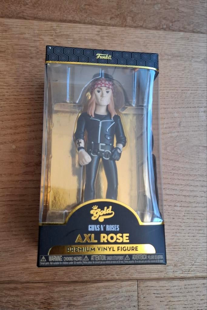Funko pop gold Axl Rose, Ophalen of Verzenden, Nieuw