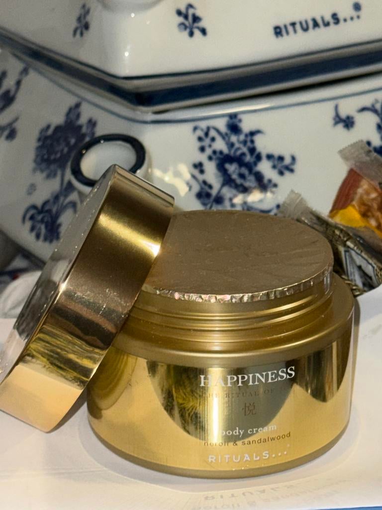 Rituals Happiness Body Cream - Limited Edition, Ophalen of Verzenden, Nieuw, Bodylotion, Crème of Olie