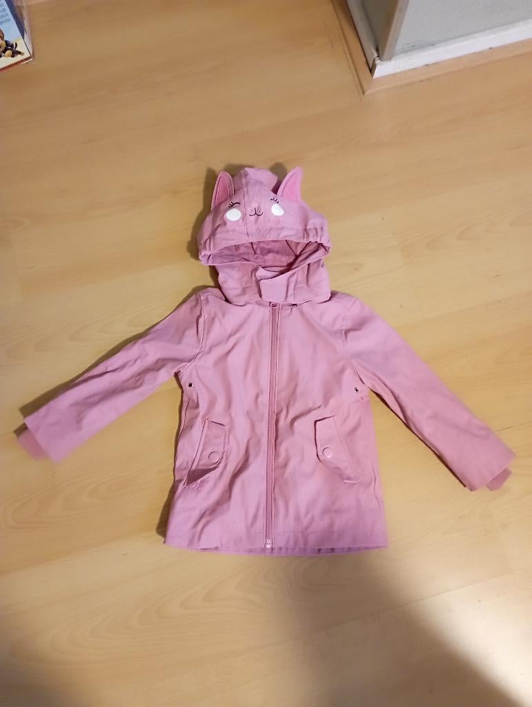 Regenjas maat 92, Kinderen en Baby's, Kinderkleding | Maat 92, Ophalen of Verzenden, Gebruikt, Meisje, Jas