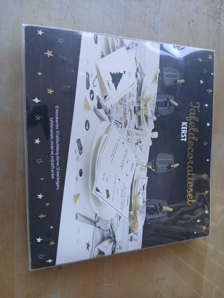 Kerst Tafeldecoratie Set - Compleet, Ophalen of Verzenden, Nieuw