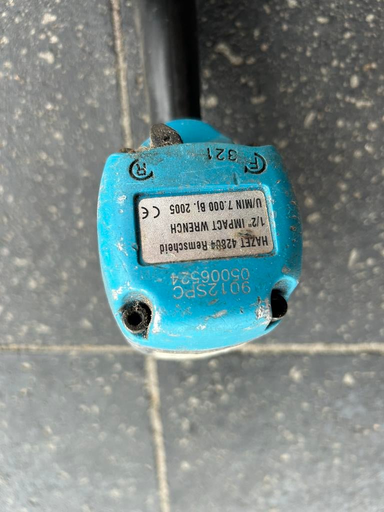 Hazet Luchtratel / Slagmoersleutel 1/2", Ophalen, Gebruikt