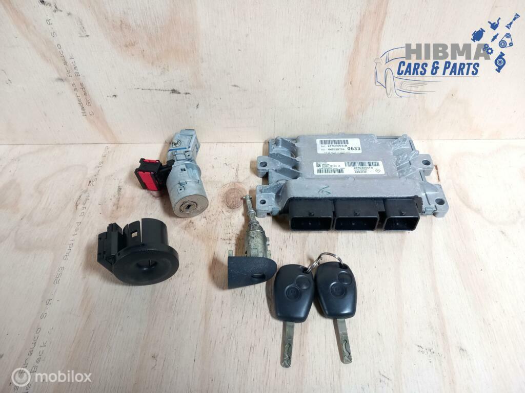 Renault Kangoo Express II Z.E Sleutelset + ECU 237D40041R, Ophalen of Verzenden, Gebruikt