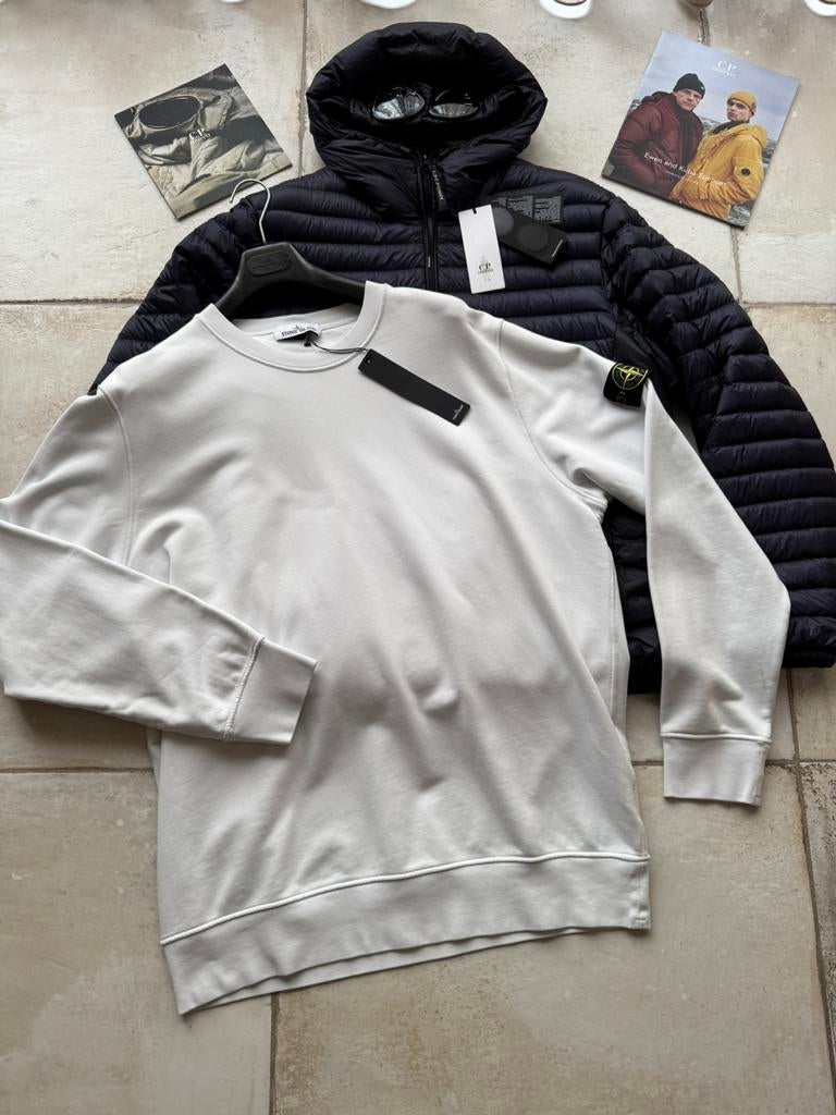 Nieuwe originele casual Stone Island crewneck sweater XXXL, Ophalen of Verzenden, Nieuw, Overige maten, Wit