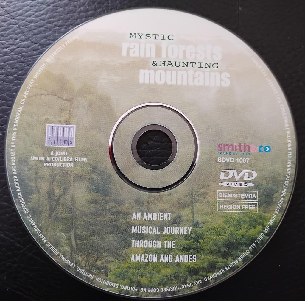 Mystic Rain Forests & Haunting Mountains DVD, Alle leeftijden, Ophalen of Verzenden, Zo goed als nieuw, Natuur