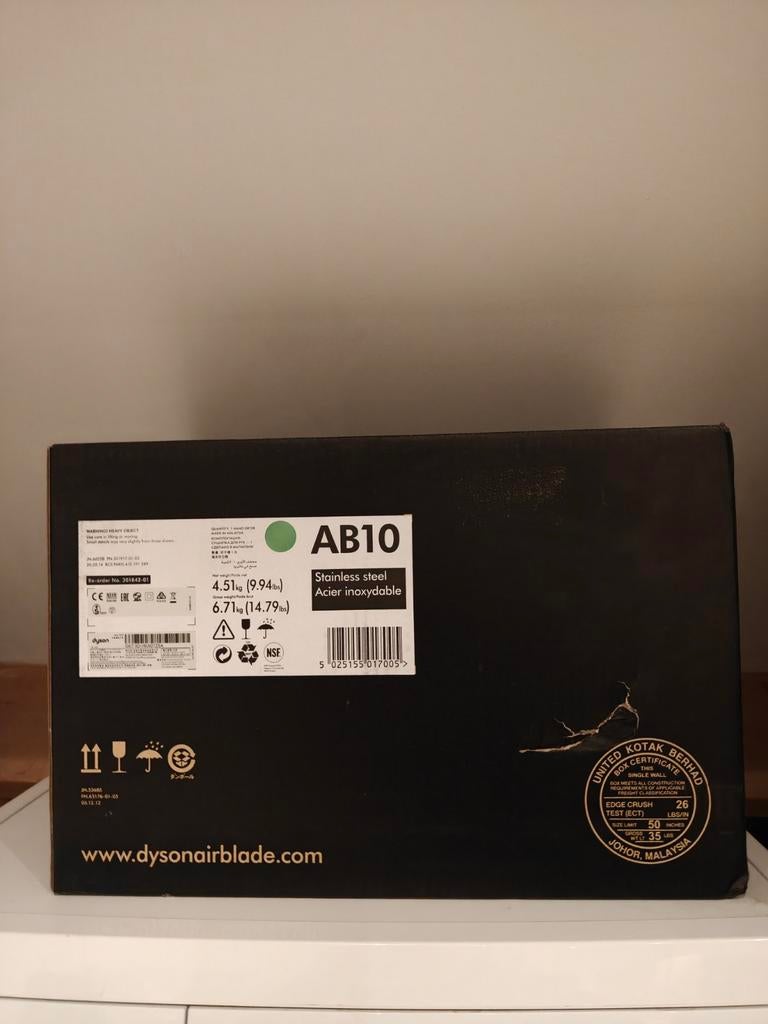 Dyson Airblade WD05 Wash + Dry - Tap AB10 - Lange hals, Ophalen, Nieuw