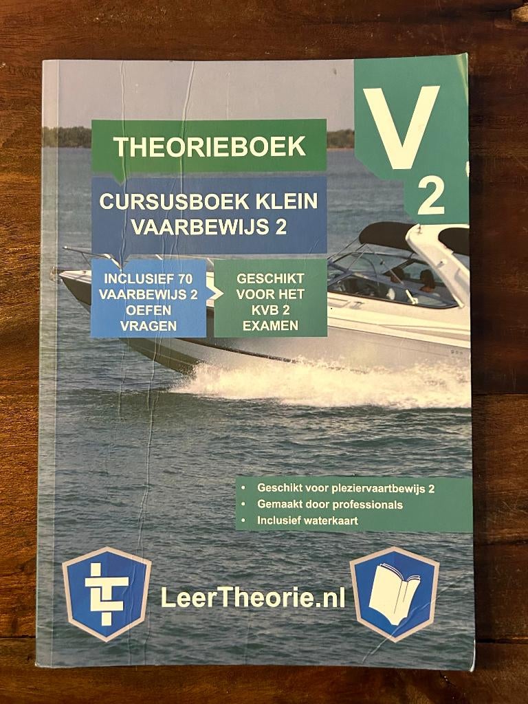Theorieboek Vaarbewijs 2, Ophalen of Verzenden, Alpha, Zo goed als nieuw, Niet van toepassing
