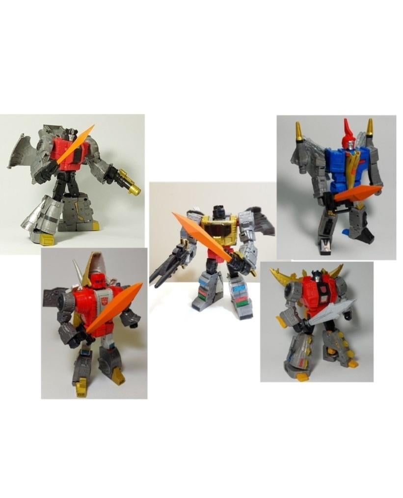 transformers - studio 86 dinobots 5 swords set 3d printed, Verzamelen, Transformers, Nieuw, G1, Autobots, Ophalen of Verzenden