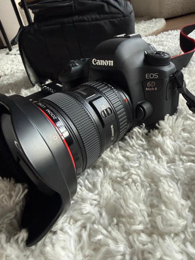 Canon EOS 6D Mark II + EF 17-40mm - Uitstekend!, Audio, Tv en Foto, Fotocamera's Digitaal, Spiegelreflex, Canon, Ophalen of Verzenden