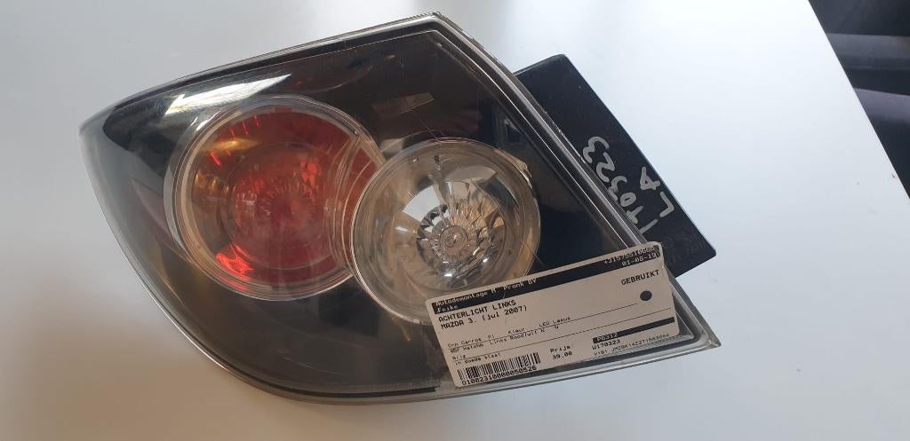 Achterlicht links Mazda 3 sport 2006, Ophalen of Verzenden, Mazda