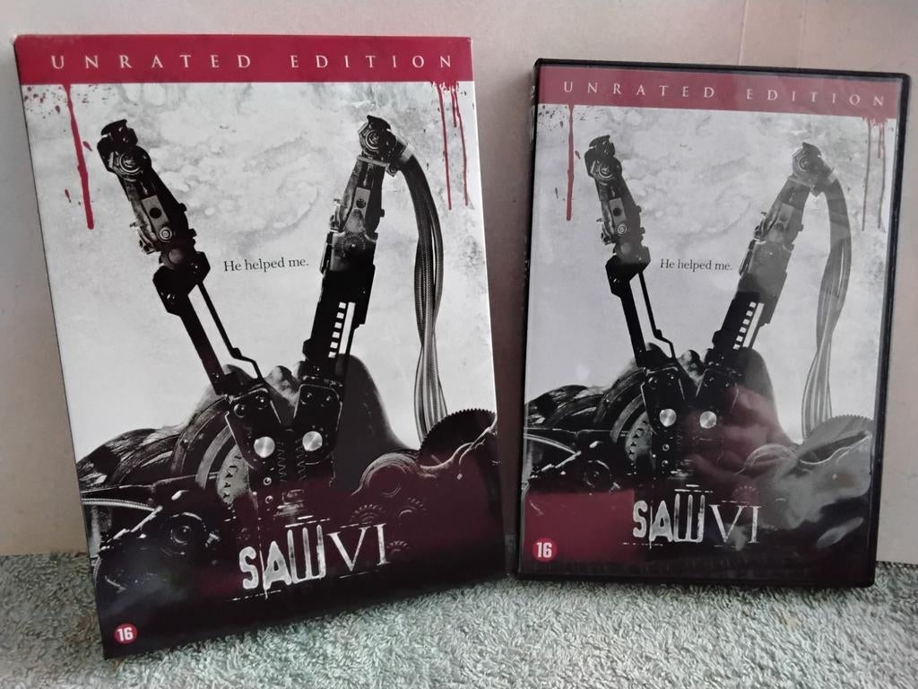SAW  VI   HORROR  EEN NIEUW HOOFDSTUK IN DE SAGA VAN JIGSAW, Cd's en Dvd's, Dvd's | Horror, Vanaf 16 jaar, Ophalen of Verzenden