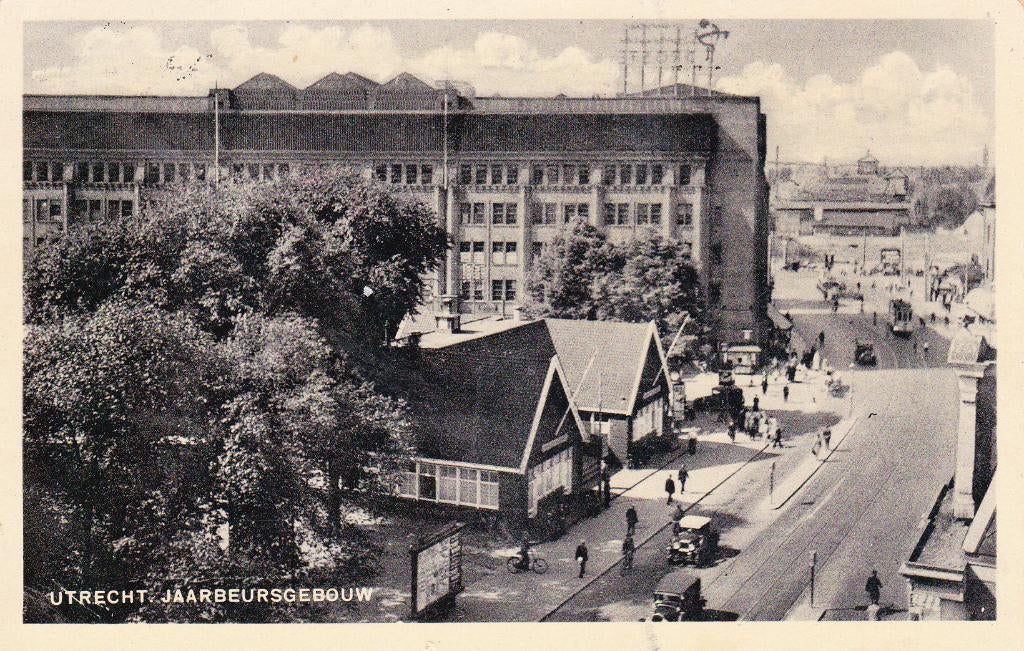 05826 Utrecht - Jaarbeursgebouw - gel. 1943, Verzenden, 1940 tot 1960, Gelopen, Utrecht