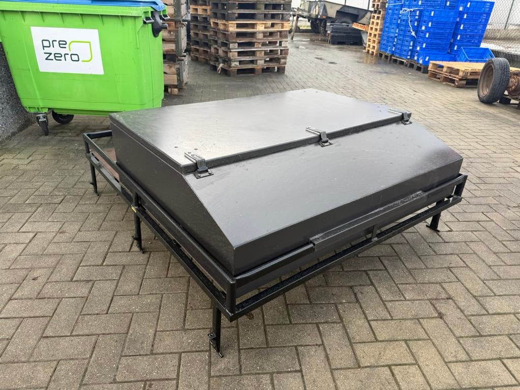 Roofrack defender 90 met kist, Auto diversen, Dakdragers, Ophalen of Verzenden, Zo goed als nieuw
