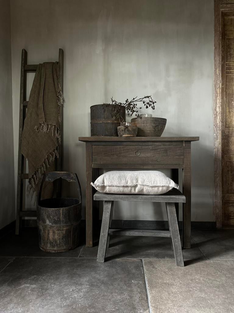 Sidetable 1-Lade Driftwood, Ophalen of Verzenden, Nieuw, 25 tot 50 cm, Rechthoekig