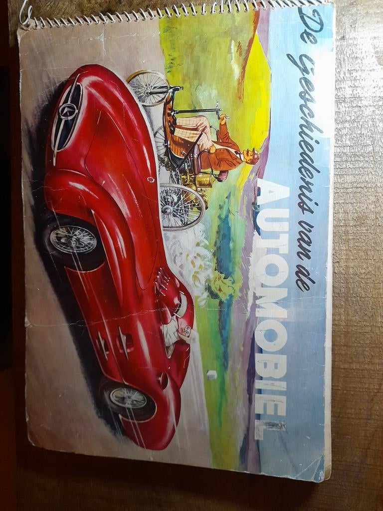De Geschiedenis van de Automobiel - Boek, Boeken, Ophalen of Verzenden, Gelezen, Algemeen, Piet Olyslager
