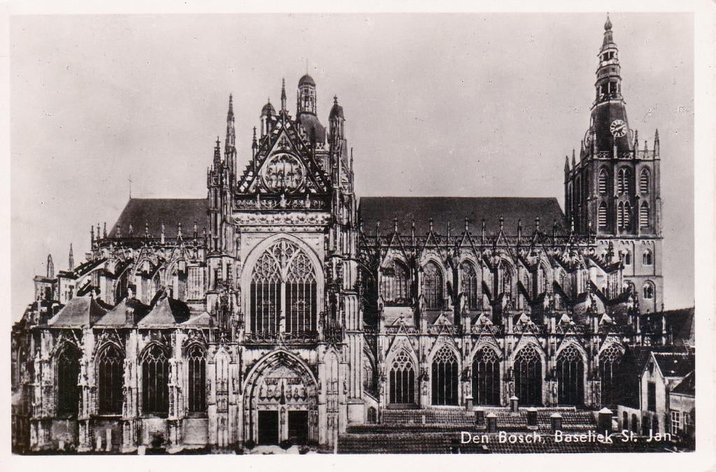 06133 Den Bosch - Basiliek St. Jan - 1952, Verzenden, 1940 tot 1960, Ongelopen, Noord-Brabant