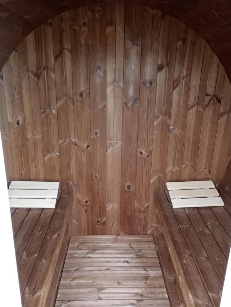 Houten Barrel Sauna thermohout - Nieuw!, Ophalen, Fins of Traditioneel, Wellnessandgarden, Nieuw