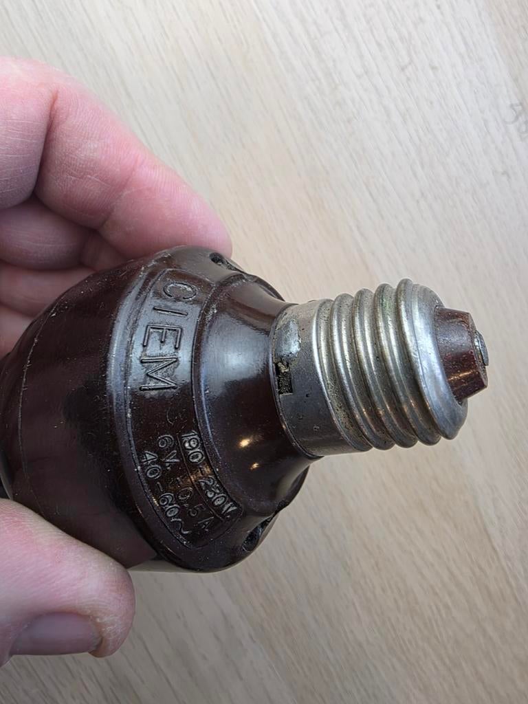 Spaarlamp transformator Ciem., Verzamelen, Militaria | Tweede Wereldoorlog, Ophalen of Verzenden, Nederland