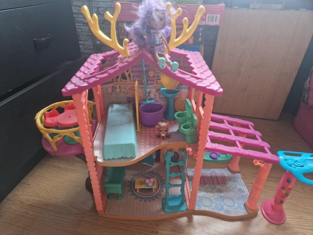 Enchantimals huizen en heel veel meer, Ophalen, Poppenhuis