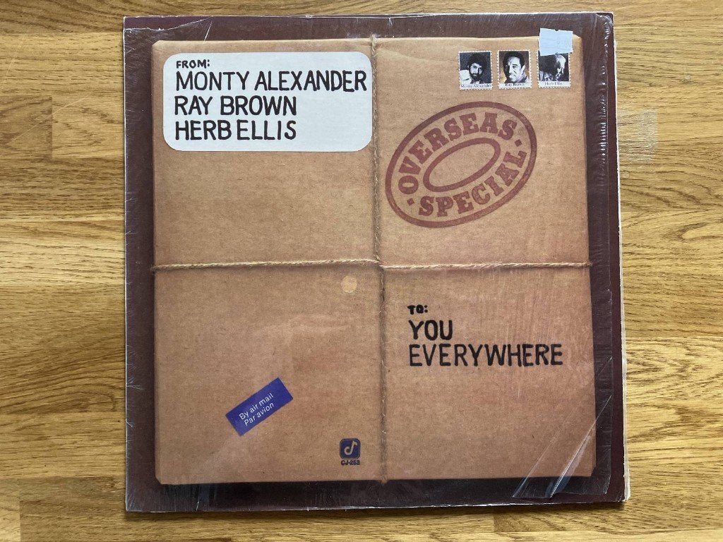 Monty Alexander / Overseas Special, Ophalen of Verzenden, Zo goed als nieuw, 12 inch, Jazz