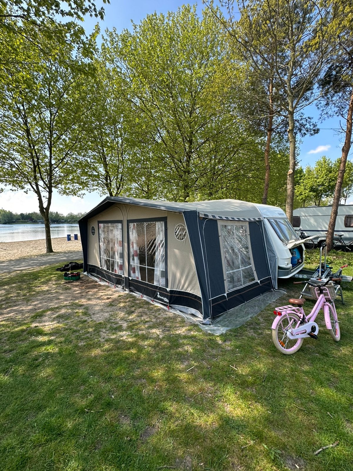 Chateau calista isabella voortent + luifel accessoires, Caravans en Kamperen, Ophalen, Gebruikt