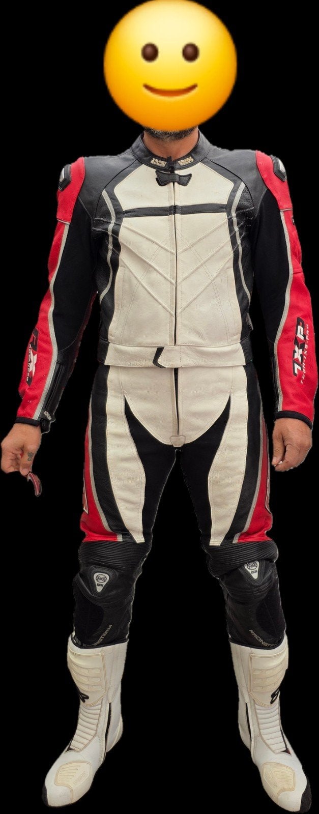 Leer motorpak, Zeer nieuw staat.., Motoren, Combipak, Kinderen, Ophalen of Verzenden, IXS
