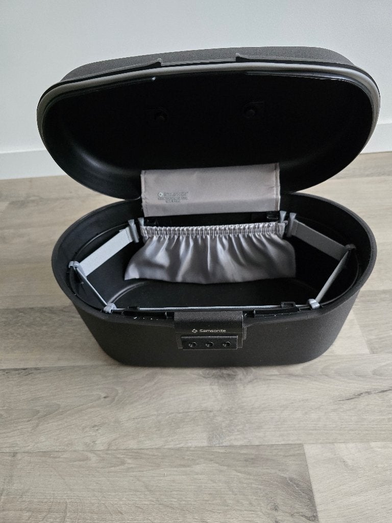 Beauty case, Sieraden, Tassen en Uiterlijk, Ophalen, Gebruikt, Zwart, Met slot