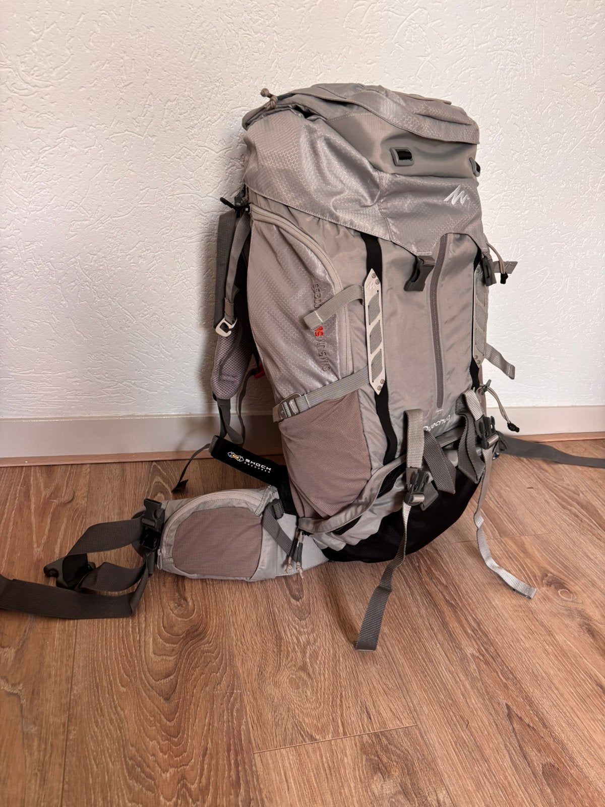Quecha Backpack 50+10 zgan, 40 cm of meer, Zo goed als nieuw, 60 cm of meer, Ophalen