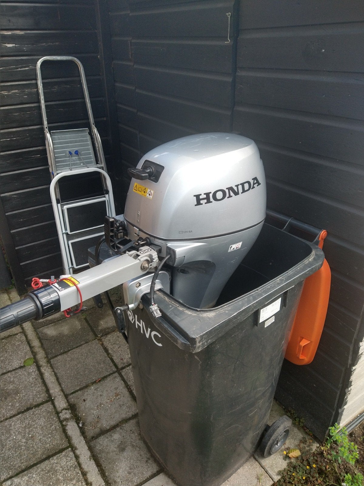 Honda 10 PK LHU Buitenboordmotor langstaart - Zo goed als ni, Ophalen, 5 tot 10 pk, Viertaktmotor, Zo goed als nieuw