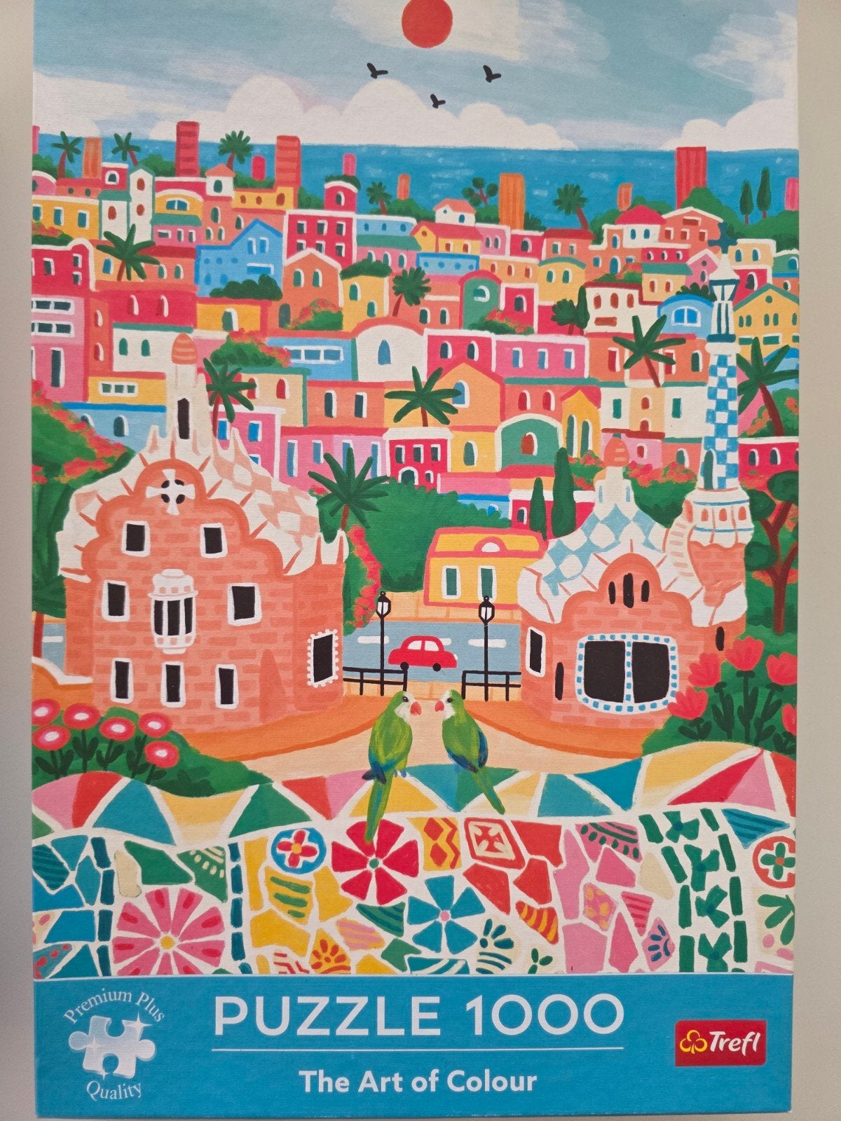 Trefl puzzel,The Art of colour, 1000 stukjes., Ophalen of Verzenden, 500 t/m 1500 stukjes, Zo goed als nieuw