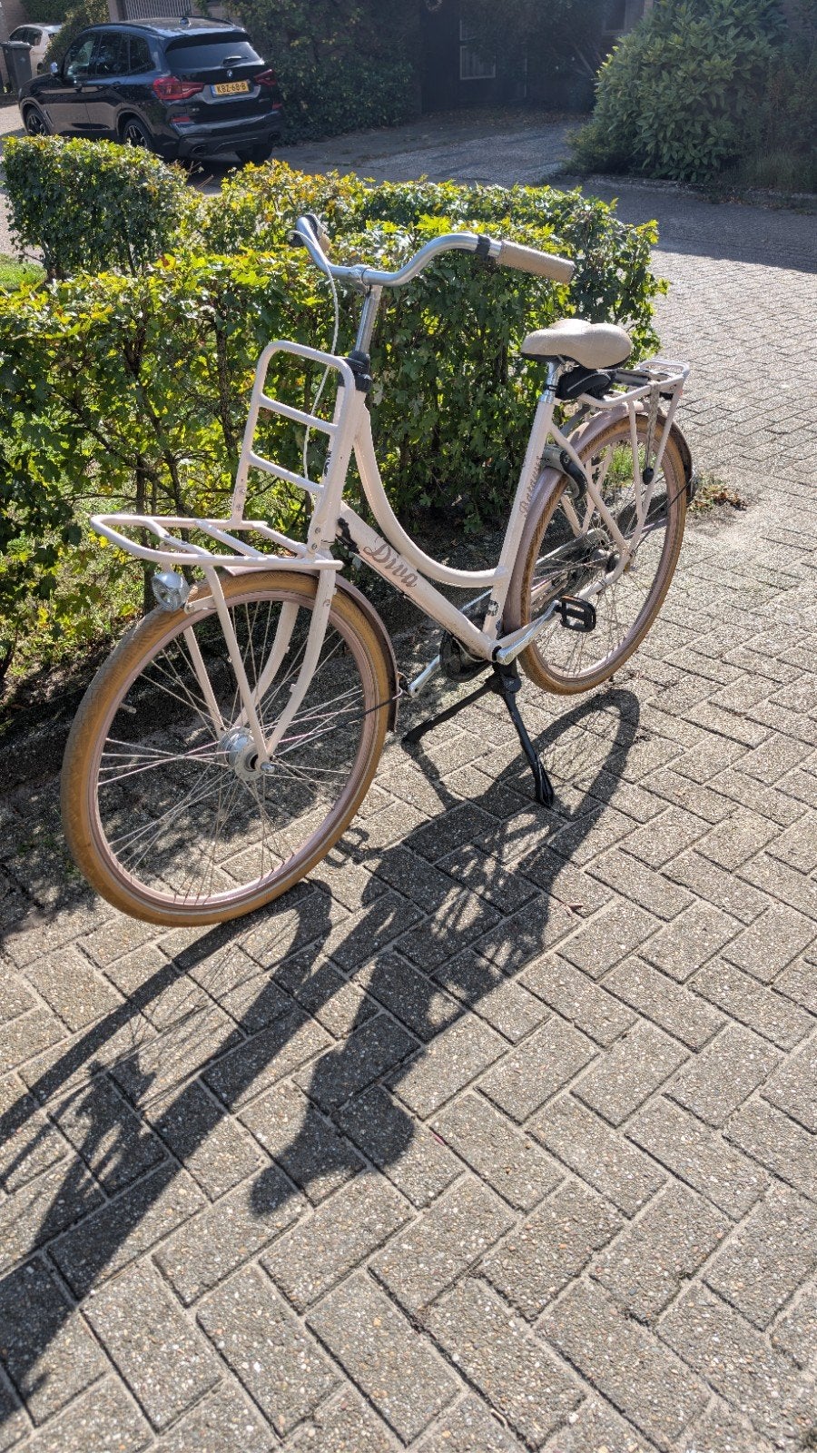 Roze Batavus Diva 56 cm damesfiets, Fietsen en Brommers, Ophalen, Terugtraprem, (Extra) lage instap, Batavus