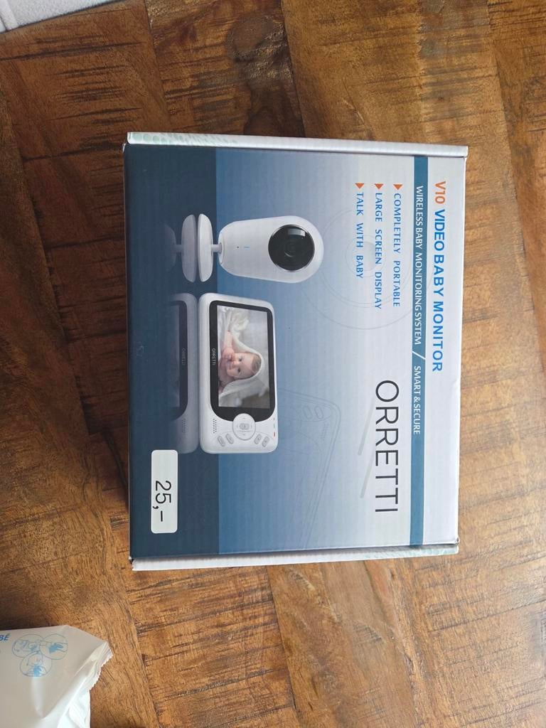 Orretti V10 Video Babyfoon met Camera, Kinderen en Baby's, Babyfoons, Ophalen, Zo goed als nieuw, 100 tot 250 meter, Camera