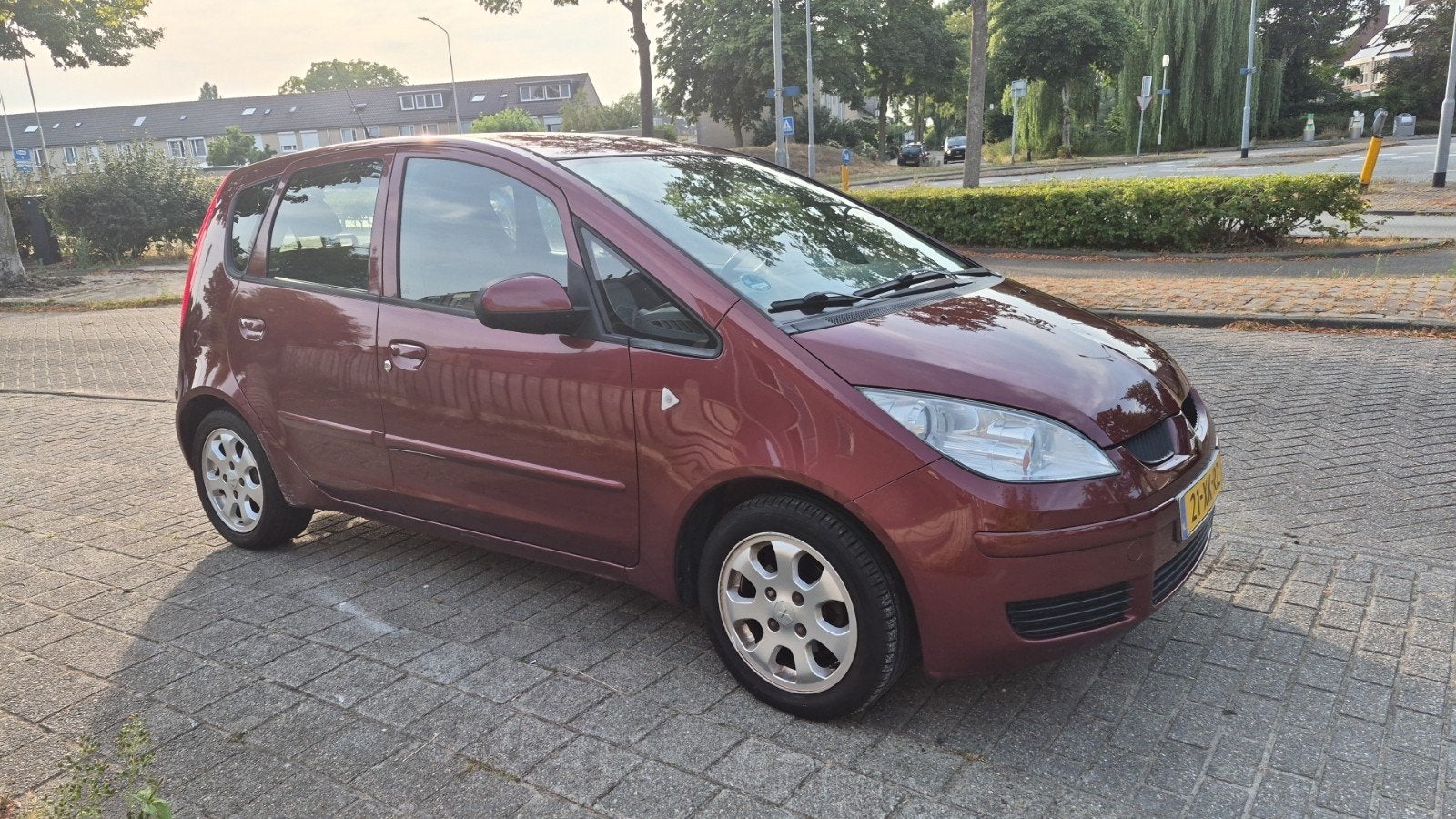 Mitsubishi Colt 1.3 CZ5 2007 Rood, Auto's, 31 €/maand, Colt, Origineel Nederlands, Handgeschakeld