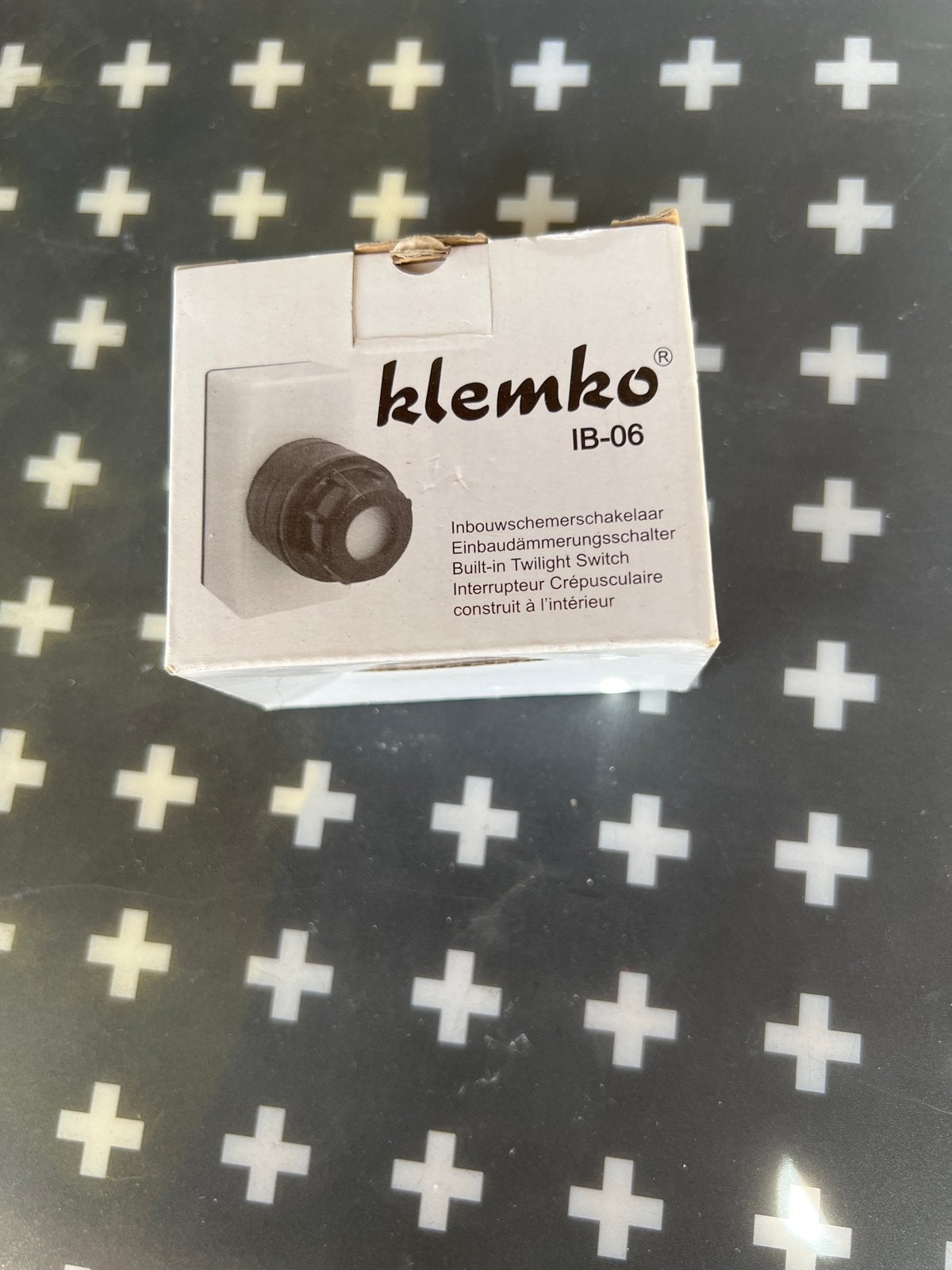 Klemko IB-06 Inbouw Schemerschakelaar Nieuw in Doosje, Ophalen of Verzenden, Nieuw, Overige merken, Schakelaar