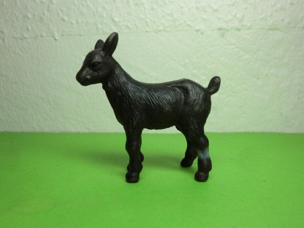 Schleich 13120 geitje, dierfiguur, Verzamelen, Dierenverzamelingen, Verzenden, Gebruikt, Boerderijdier, Beeldje of Figuurtje