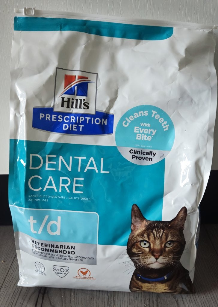 Hill's Prescription Diet Dental Care t/d kattenvoer, Ophalen, Kat