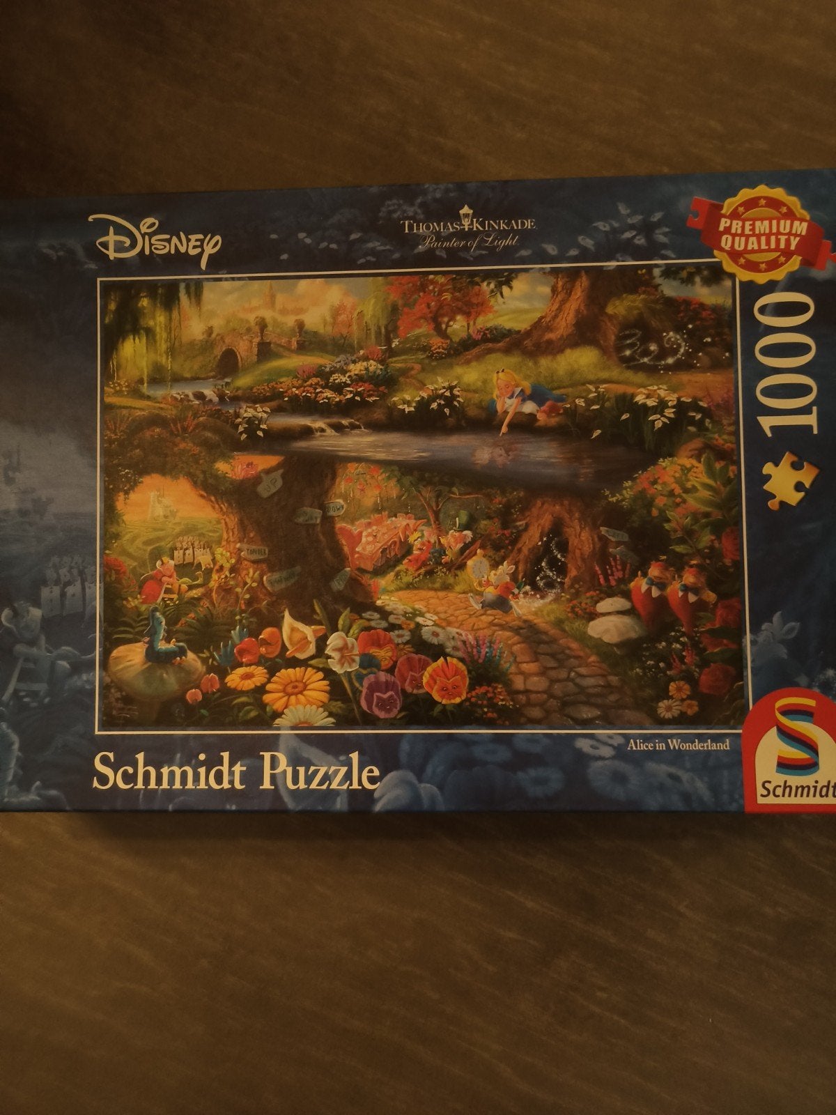 Schmidt Alice in Wonderland puzzel, Ophalen of Verzenden, 500 t/m 1500 stukjes