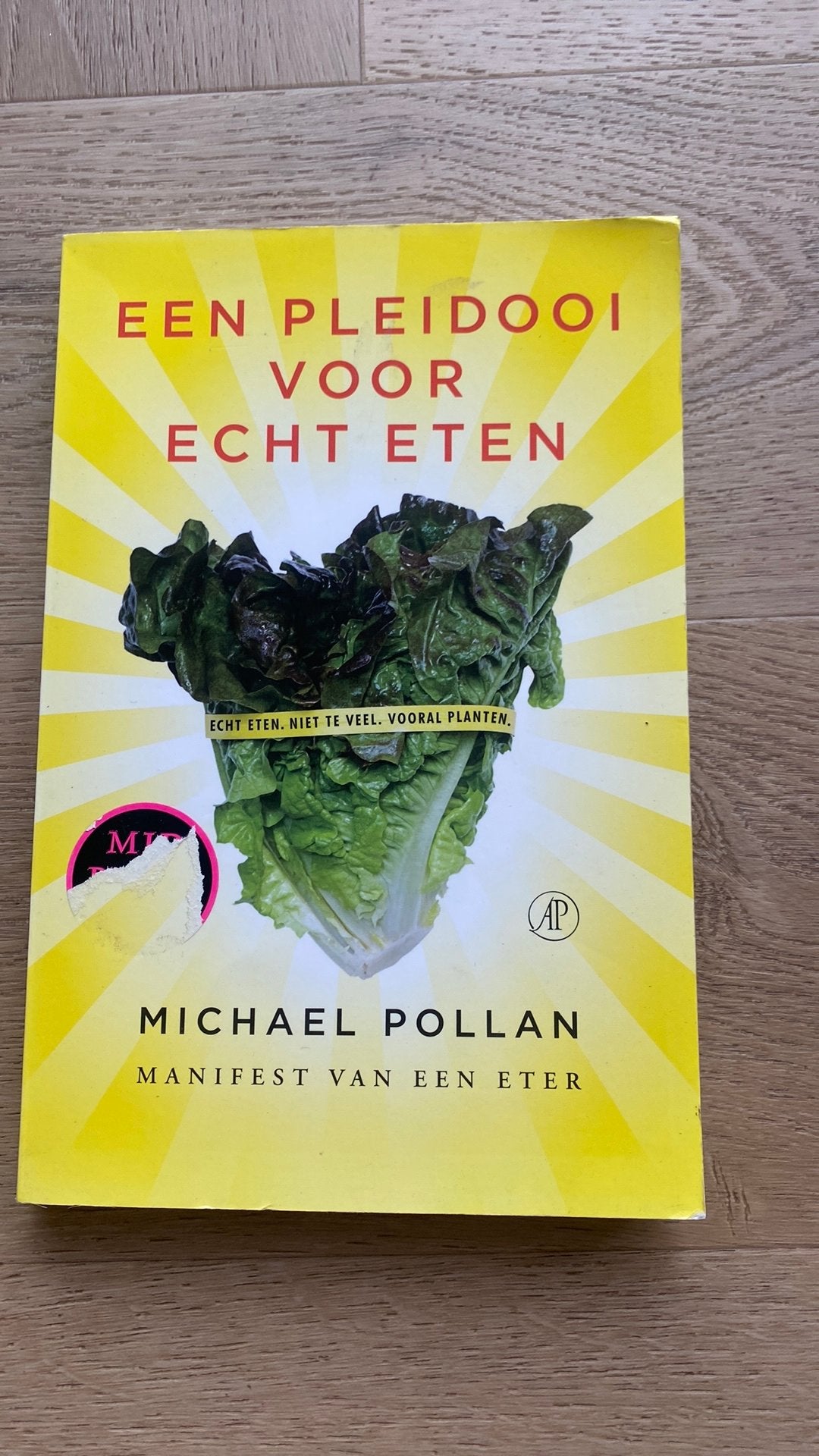 Michael Pollan - Een pleidooi voor echt eten, Ophalen of Verzenden, Zo goed als nieuw, Michael Pollan