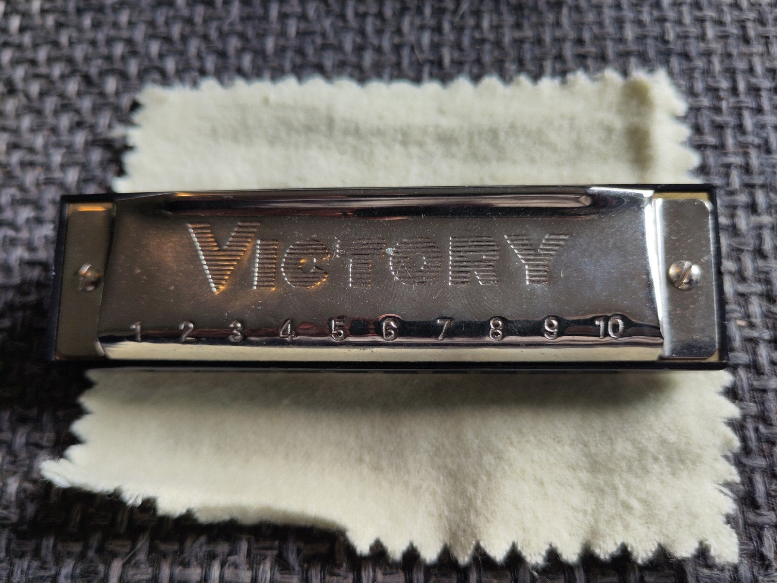 Victory mondharmonica, Ophalen of Verzenden, Zo goed als nieuw, C-mondharmonica