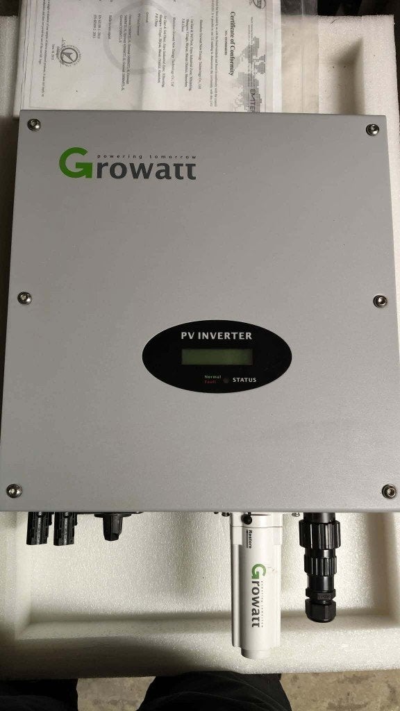 Growatt PV Omvormer, Doe-het-zelf en Verbouw, Overige Doe-het-zelf en Verbouw, Ophalen, Gebruikt