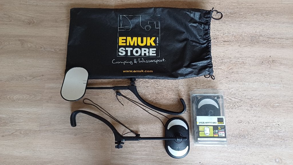 EMUK Caravanspiegels Ford Focus (2018 - 2022), Ophalen of Verzenden, Gebruikt, Ford