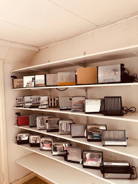 broodroosters 60-er jaren vintage, Ophalen, Huis en Inrichting