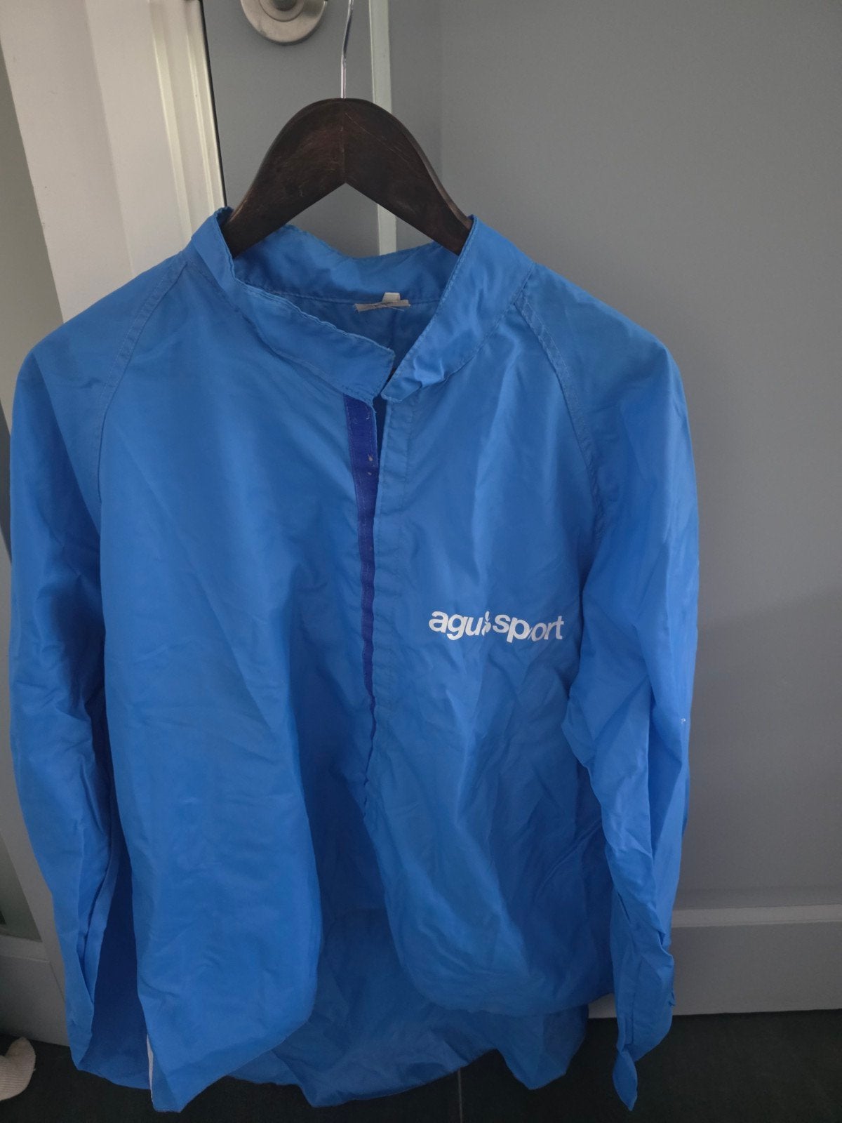 AGU Sport Windjack - Blauw - Maat 6 t/m 9, Blauw, Overige maten, Ophalen of Verzenden, AGU Sport