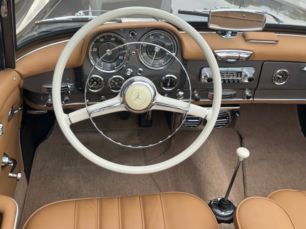 Concoursstaat Mercedes 190SL 1961 Arthur Bechtel restauratie, foto 8