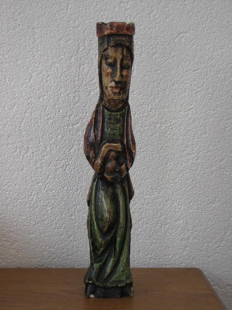 Houten sculptuur, Ophalen, 20 - 50 cm, Beeld, Hout